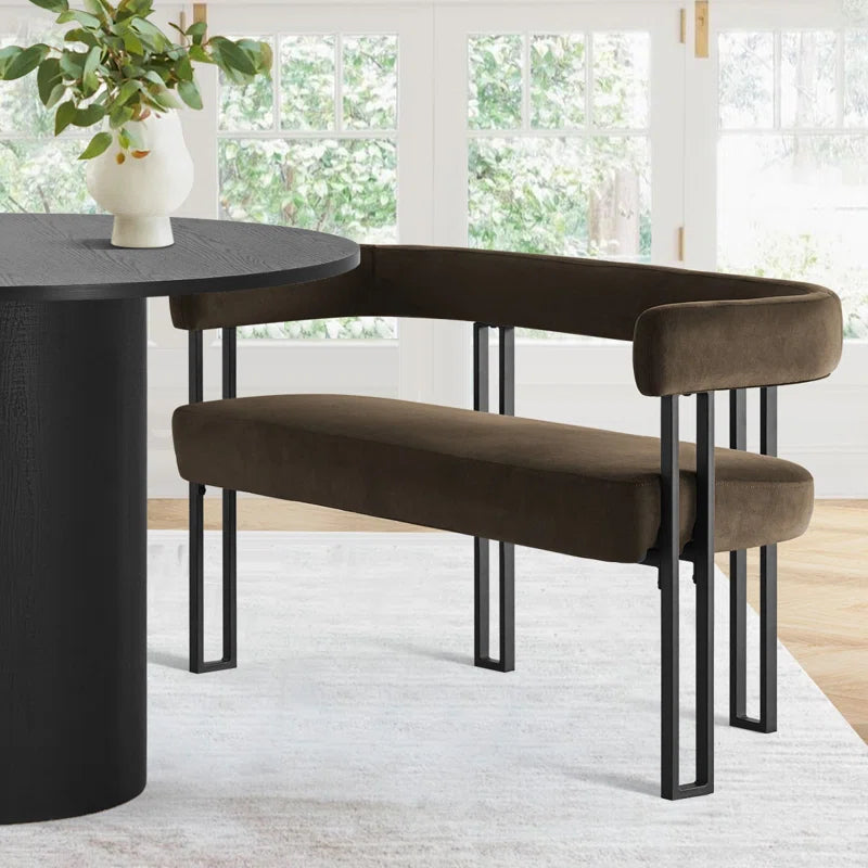 48.5'' Upholstered Frame Arm Loveseat for 2-Person