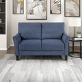 Laffey 56" Modern Upholstered Loveseat – Compact 2-Seater Sofa with Plush Cushions & Sturdy Wood Frame