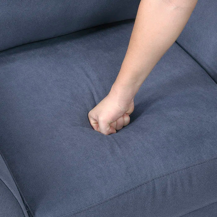 Laffey 56" Modern Upholstered Loveseat – Compact 2-Seater Sofa with Plush Cushions & Sturdy Wood Frame