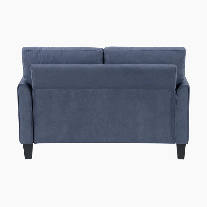Laffey 56" Modern Upholstered Loveseat – Compact 2-Seater Sofa with Plush Cushions & Sturdy Wood Frame